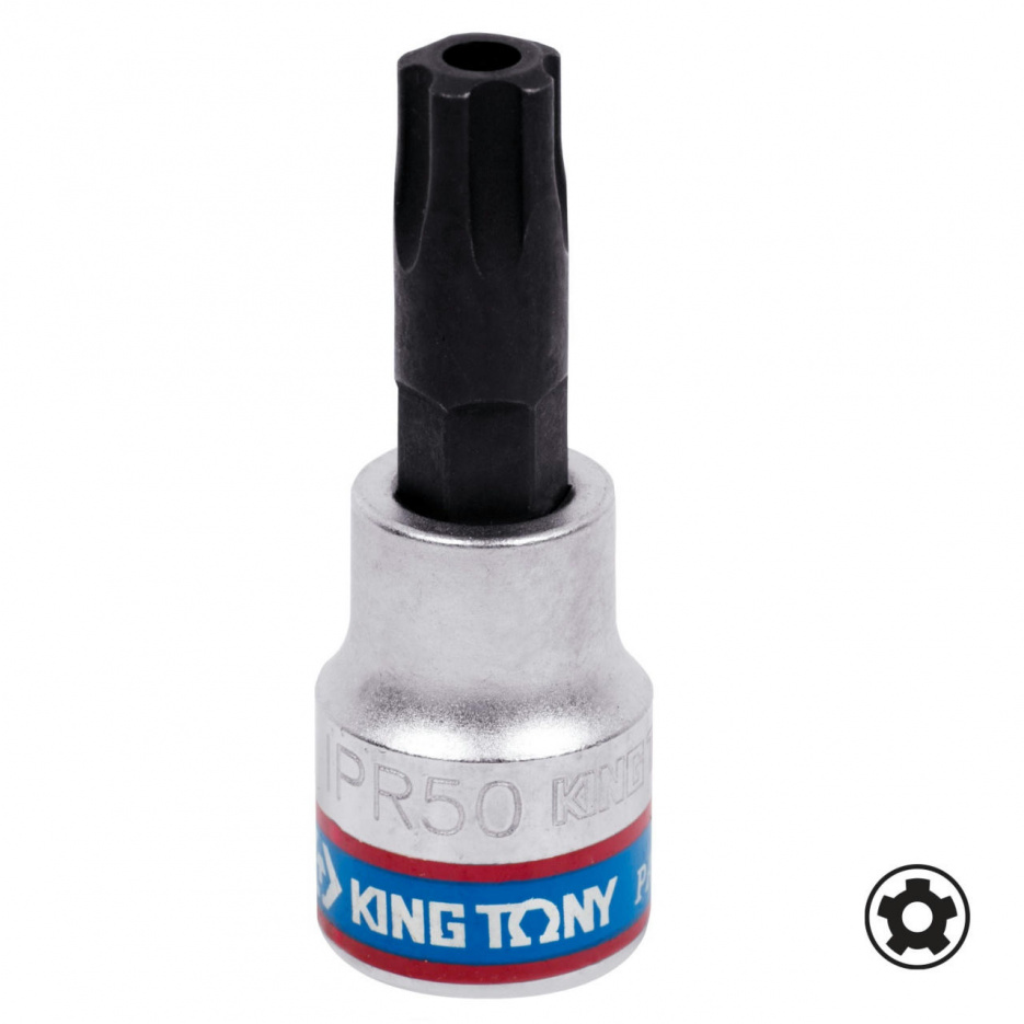 Насадка (бита) торцевая 3/8", Torx plus, IPR50, L = 50 мм KING TONY 302D50